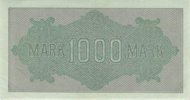 1000 Mark 1922 ro.75f MK